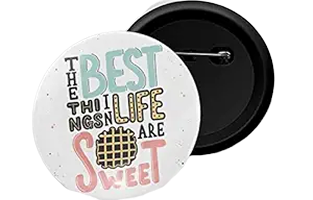 Wooden Name Badges Printed