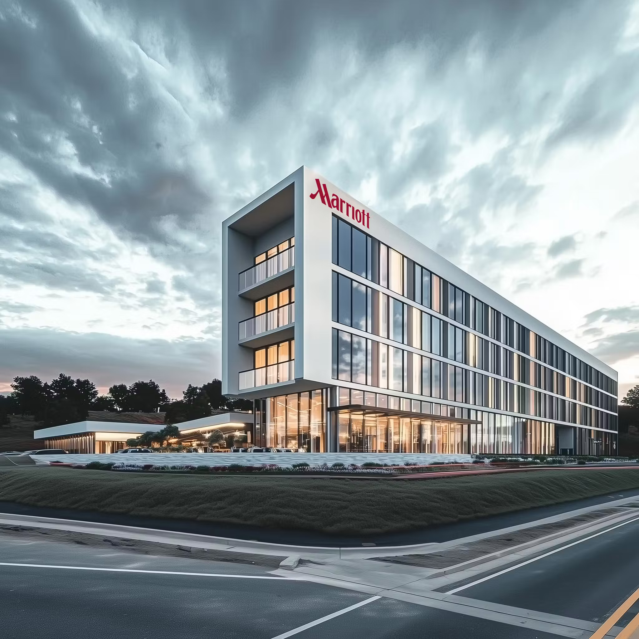 Mariott Hotel AI Design architecture