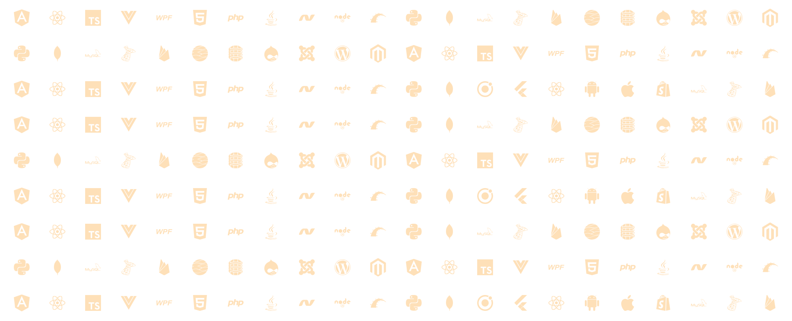Geometric Icons Grid