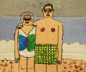 Parents at the Beach